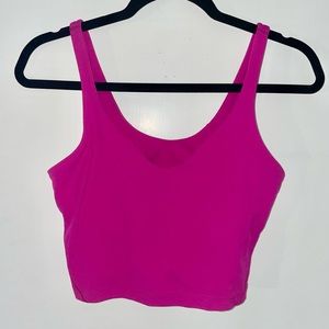 Lululemon Align Tank Cropped Magenta Purple